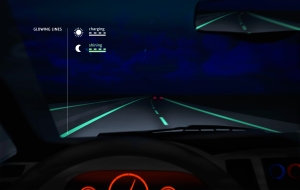 Smart Highway - Glowing Lines - Studio Roosegaarde